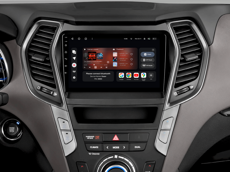 Купити Мультимедійна система Gazer T6009-DM/H PRO MAX до Hyundai Santa Fe 3 (DM) 2013-2016