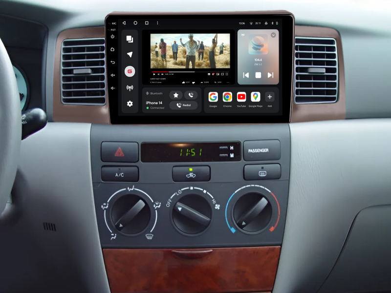 Купити Мультимедійна система Gazer T6009-E120 PRO MAX до Toyota Corolla 9 (E120, E130) 2000-2004