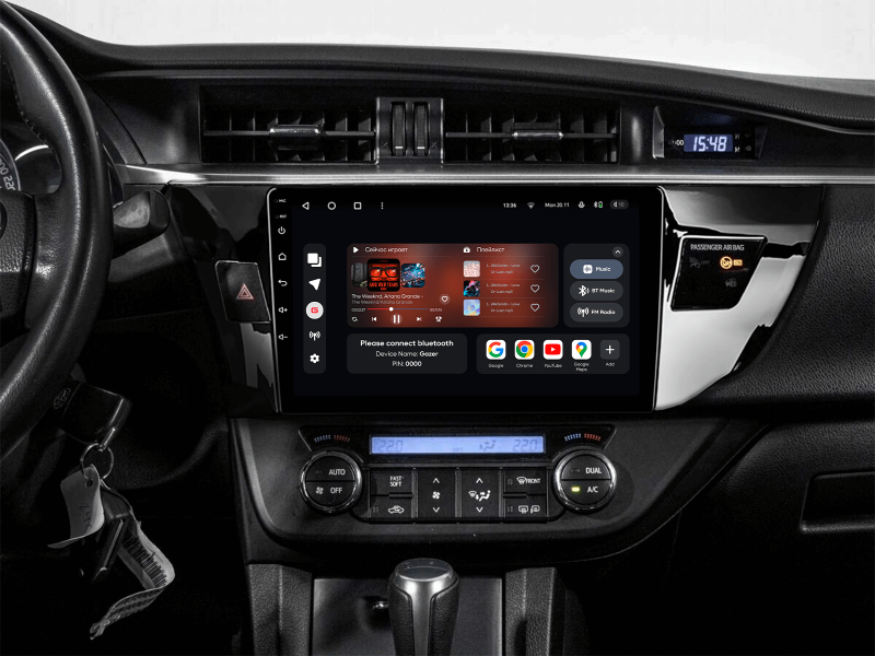 Купити Мультимедійна система Gazer T6009-E160/L PRO MAX до Toyota Corolla 11 (E160, E170, E180) 2012-2016