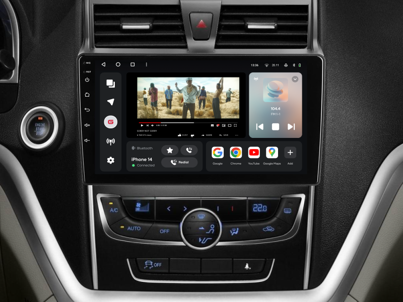 Купити Мультимедійна система Gazer T6009-EC72 PRO MAX до Geely Emgrand EC7 1 2016-2018