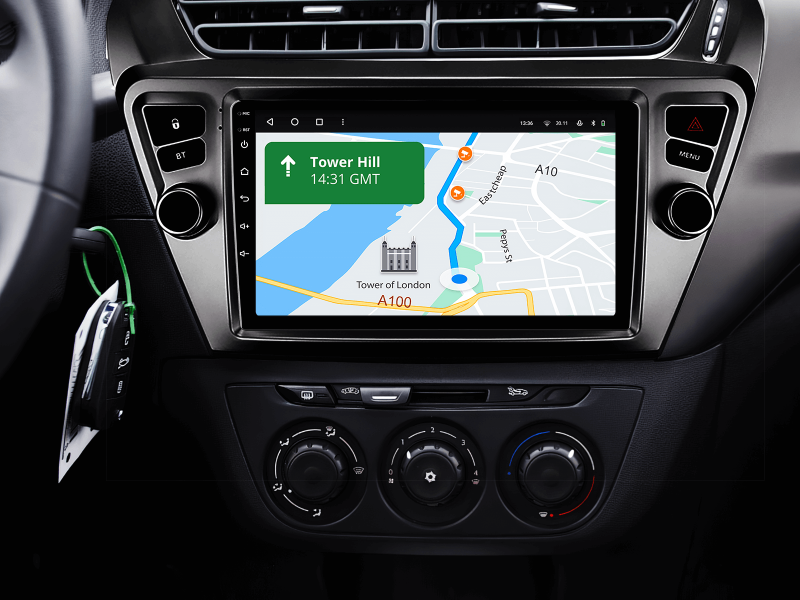 Купити Мультимедійна система Gazer T6009-ELS PRO MAX до Citroen C-Elysee 2012-2016