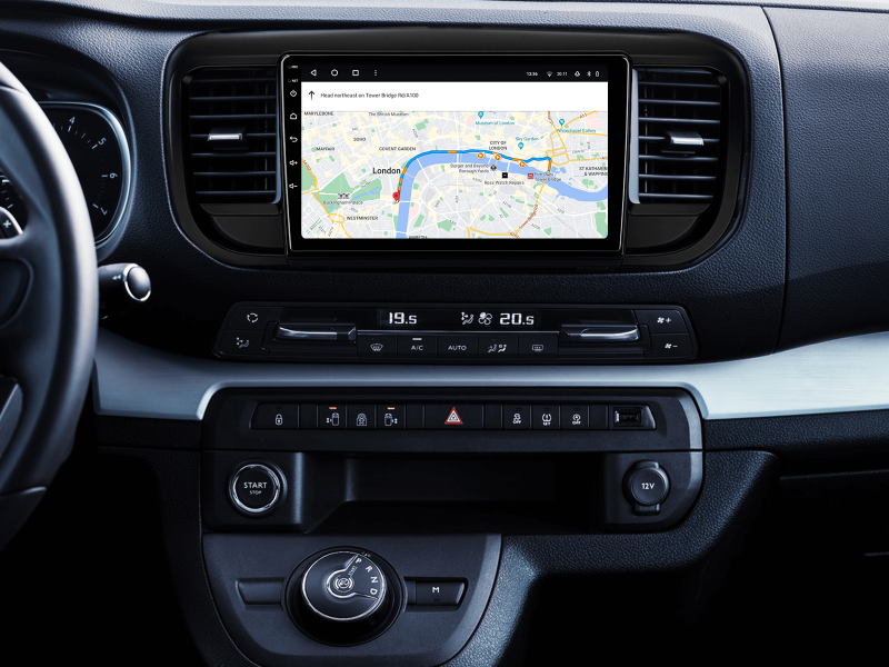 Buy Gazer T6009-EMP2 PRO MAX Multimedia System to Citroen Jumpy 3, Spacetourer 1 2016-2021