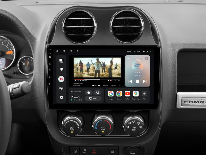 Купити Мультимедійна система Gazer T6009-F10/NBT PRO MAX до Jeep Compass 1 (MK49) 2009-2015