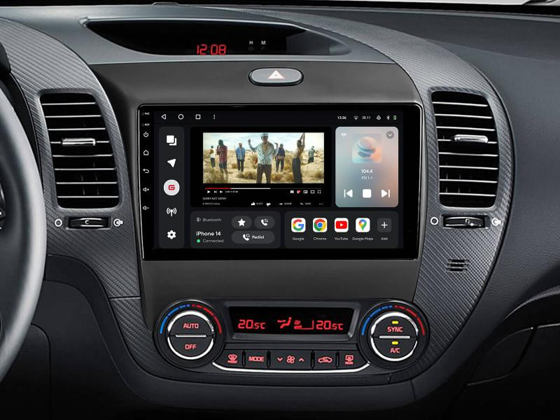 Купити Мультимедійна система Gazer T6009-F10/NBT PRO MAX до Kia Cerato 3 (YD) 2013-2017