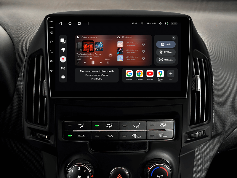 Купити Мультимедійна система Gazer T6009-FD PRO MAX до Hyundai i30 1 (FD) 2007-2012