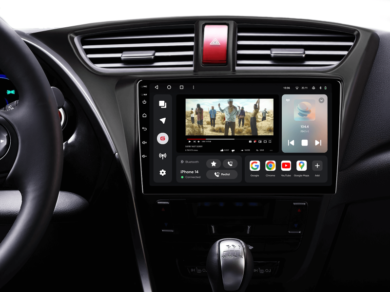 Купити Мультимедійна система Gazer T6009-FK1 PRO MAX до Honda Civic 9 FK FB 2012-2017