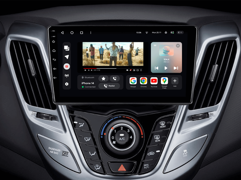 Купити Мультимедійна система Gazer T6009-FS/L PRO MAX до Hyundai Veloster (FS) 2011-2017