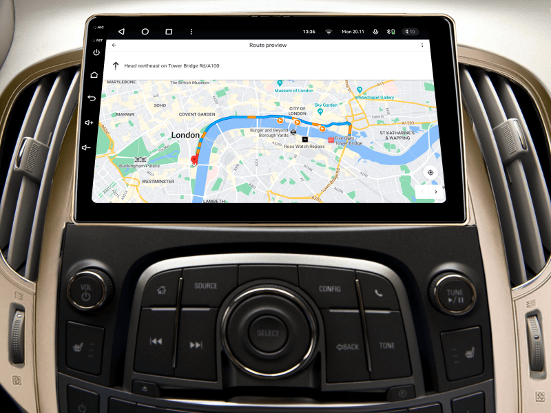 Купити Мультимедійна система Gazer T6009-G4 PRO MAX до Buick Lacrosse 2009-2013