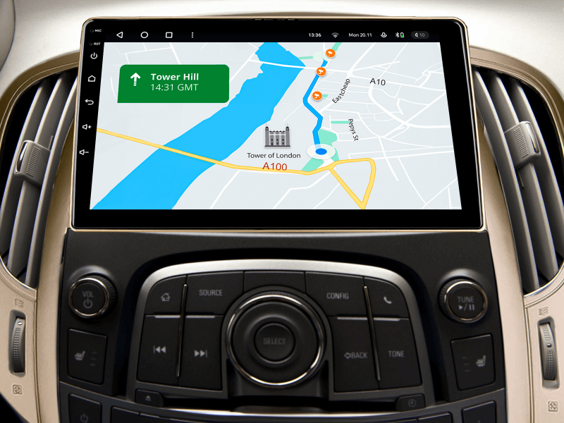 Купити Мультимедійна система Gazer T6009-G4 PRO MAX до Buick Lacrosse 2009-2013