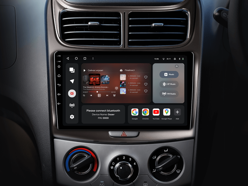 Купити Мультимедійна система Gazer T6009-GAM PRO MAX до Chevrolet Sail 2009-2013