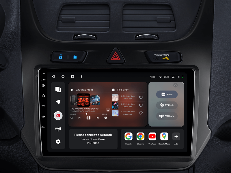 Купити Мультимедійна система Gazer T6009-GAM2 PRO MAX до Chevrolet Cobalt 2 2011-2018