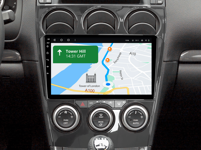 Купити Мультимедійна система Gazer T6009-GG PRO MAX до Mazda 6 (GG) 2002-2007