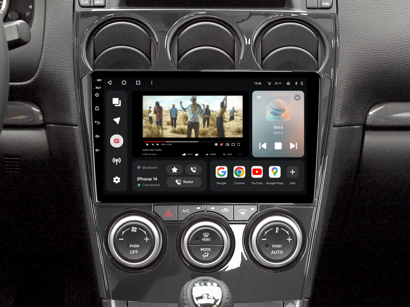 Купити Мультимедійна система Gazer T6009-GG PRO MAX до Mazda 6 (GG) 2002-2007