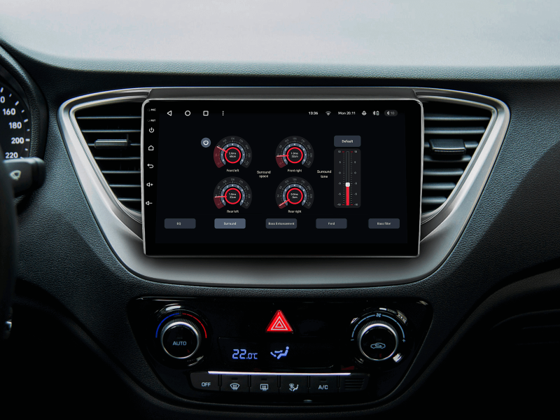 Купити Мультимедійна система Gazer T6009-HC/L PRO MAX до Hyundai Solaris 2 (HC) 2017-2018