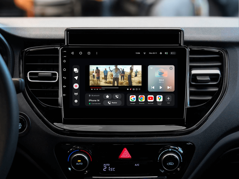 Купити Мультимедійна система Gazer T6009-HCF PRO MAX до Hyundai Solaris 2 (HC) 2020-2021