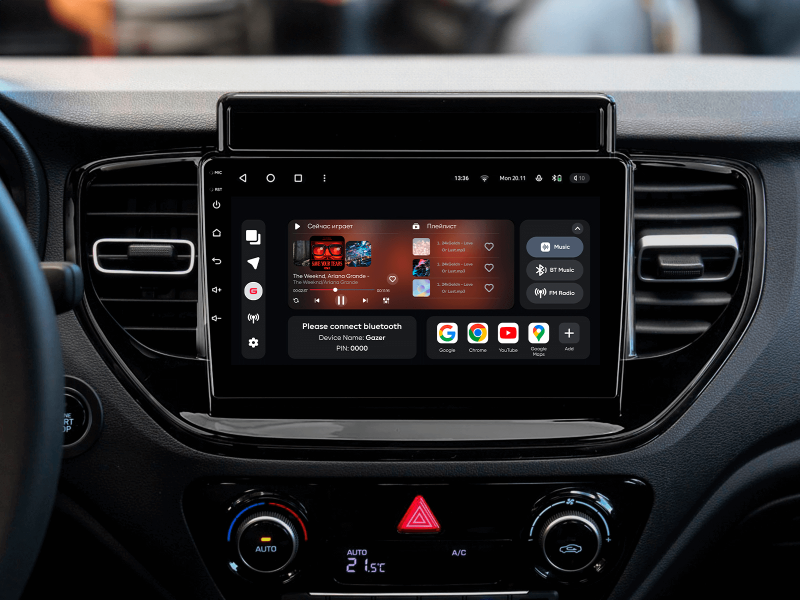 Купити Мультимедійна система Gazer T6009-HCF PRO MAX до Hyundai Solaris 2 (HC) 2020-2021