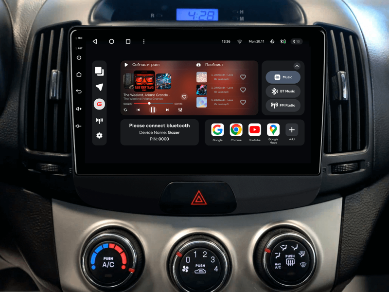 Купити Мультимедійна система Gazer T6009-HD PRO MAX до Hyundai Elantra 4 (HD) 2006-2012