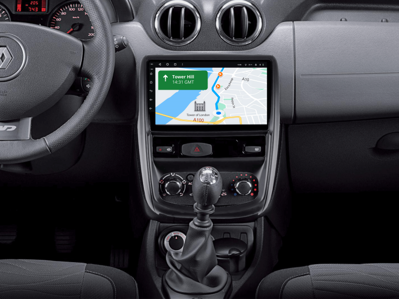 Buy Gazer T6009-HS Pro Max Multimedia System to Renault Duster 1 (HS) 2010-2015