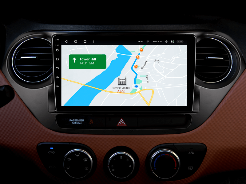 Buy Gazer T6009-I1 Pro Max Multimedia System to Hyundai I10 (IA) 2013-2016