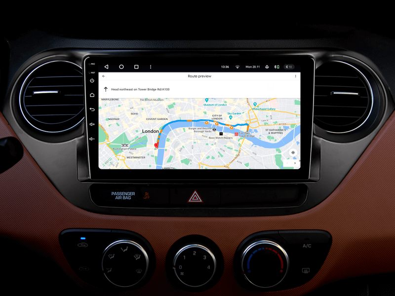 Buy Gazer T6009-I1 Pro Max Multimedia System to Hyundai I10 (IA) 2013-2016