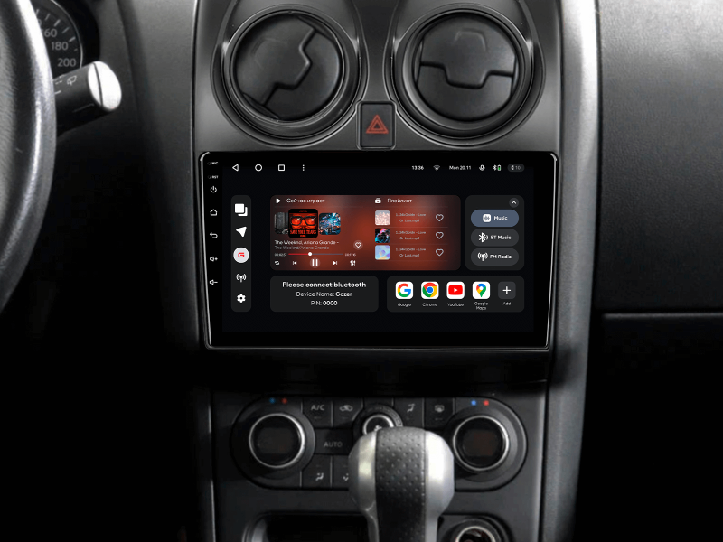 Купити Мультимедійна система Gazer T6009-J10/L PRO MAX до Nissan Qashqai 1 2006-2013