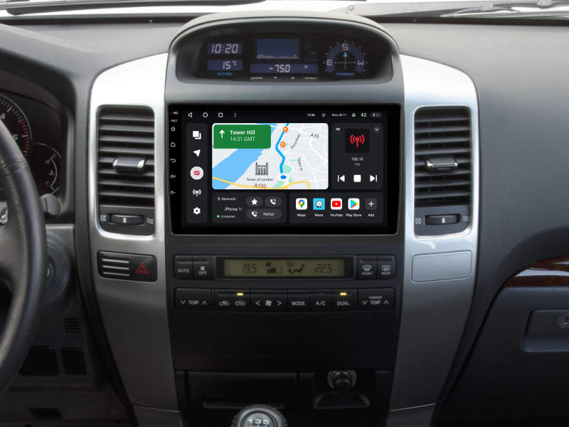 Купити Мультимедійна система Gazer T6009-J120/H PRO MAX до Toyota Land Cruiser Prado 3 (J120) 2002-2009