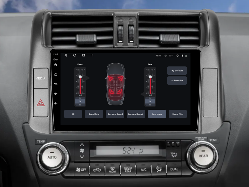 Купити Мультимедійна система Gazer T6009-J150/L PRO MAX до Toyota Land Cruiser Prado 4 (J150) 2009-2013