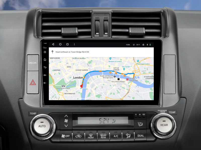 Купити Мультимедійна система Gazer T6009-J150/L PRO MAX до Toyota Land Cruiser Prado 4 (J150) 2009-2013