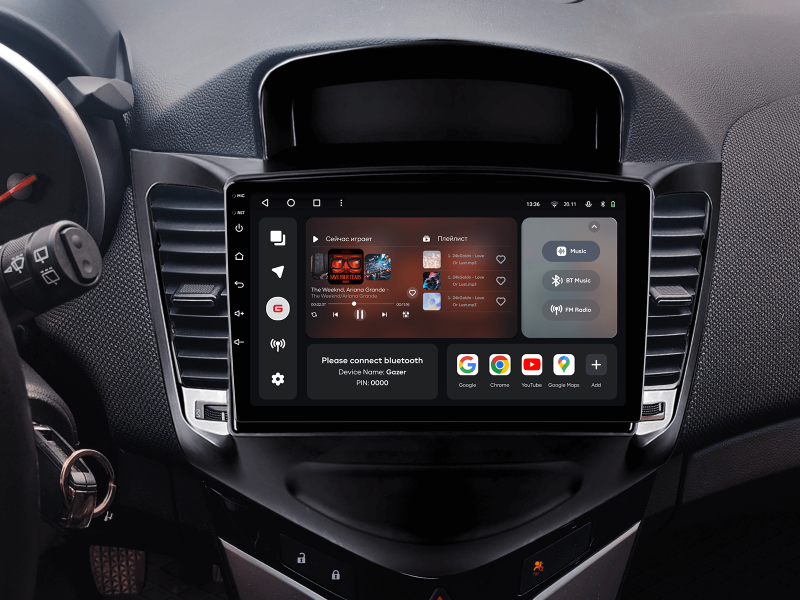 Купити Мультимедійна система Gazer T6009-J300 PRO MAX до Chevrolet Cruze (J300) 2008-2014