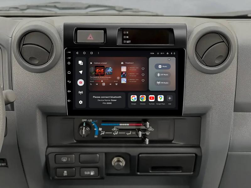 Купити Мультимедійна система Gazer T6009-J70 PRO MAX до Toyota Land Cruiser 70 (J70) 2007-2020