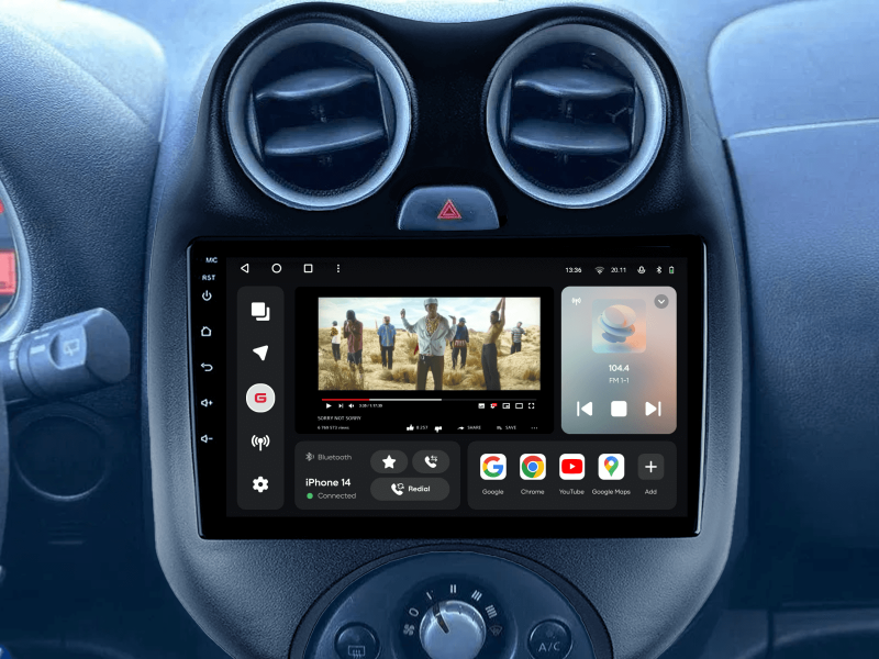 Купить Мультимедійна система Gazer T6009-K13 PRO MAX до Nissan Micra, March 2010-2013