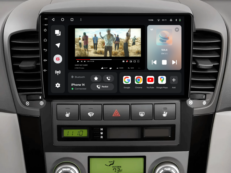 Купити Мультимедійна система Gazer T6009-KBL PRO MAX до Kia Sorento 1 (BL) 2002-2011