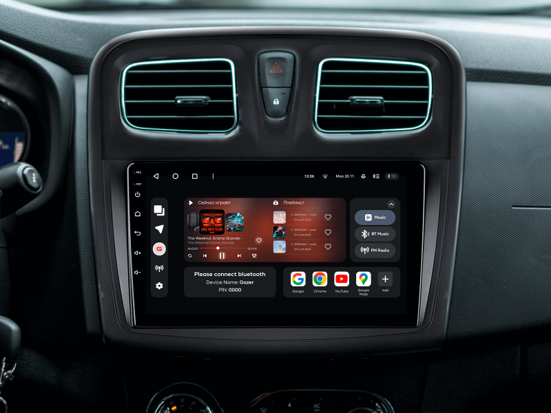 Купити Мультимедійна система Gazer T6009-L52 PRO MAX до Renault Logan 2 (L52) 2012-2019, Sandero 2 2014-2019