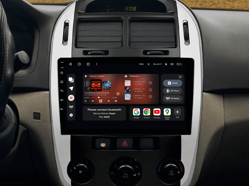 Купити Мультимедійна система Gazer T6009-LD PRO MAX до Kia Cerato 1 (LD) 2004-2008