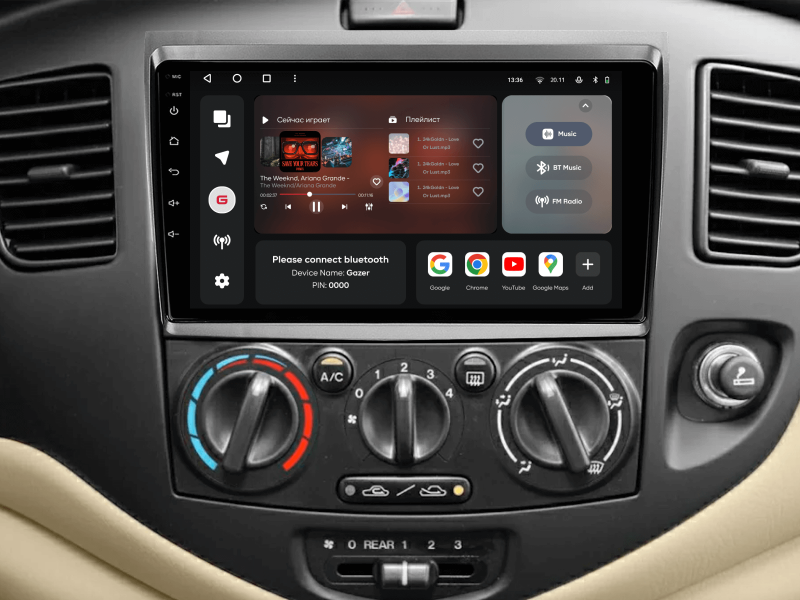 Купити Мультимедійна система Gazer T6009-LY PRO MAX до Mazda MPV (LY) 2006-2016