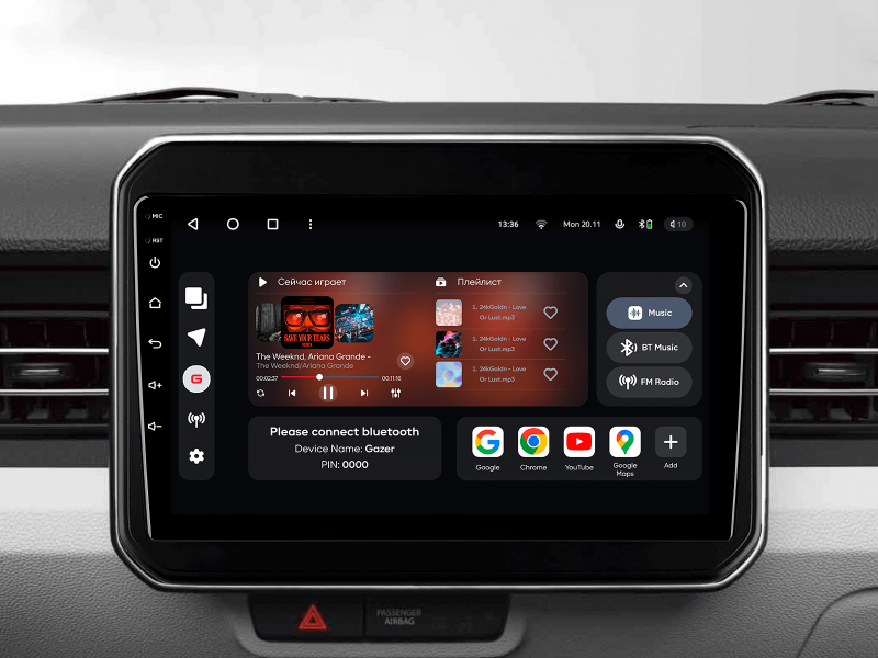 Купити Мультимедійна система Gazer T6009-MF PRO MAX до Suzuki Ignis (MF) 2016-2020