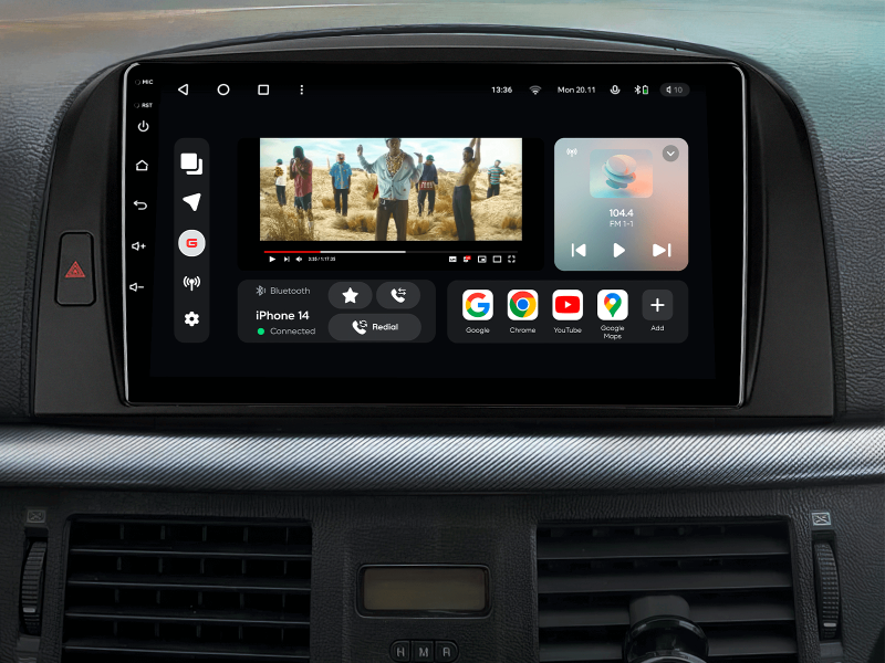 Купити Мультимедійна система Gazer T6009-NF PRO MAX до Hyundai Sonata 5 (NF) 2004-2008