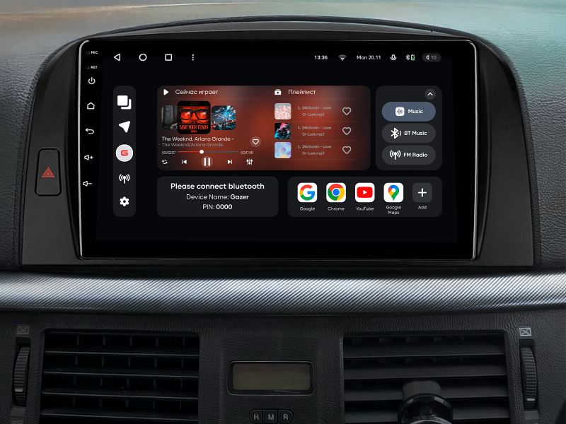 Купити Мультимедійна система Gazer T6009-NF PRO MAX до Hyundai Sonata 5 (NF) 2004-2008