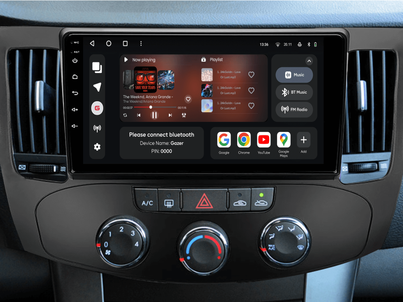 Купити Мультимедійна система Gazer T6009-NFF PRO MAX до Hyundai Sonata 5 (NF) 2008-2010