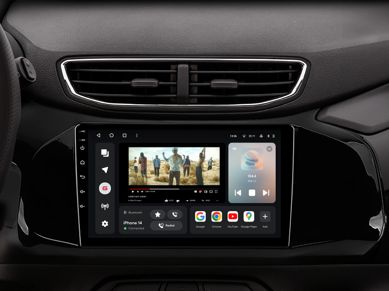 Buy Gazer T6009-OX Pro Max Multimedia System to Chevrolet Onix 2012-2019