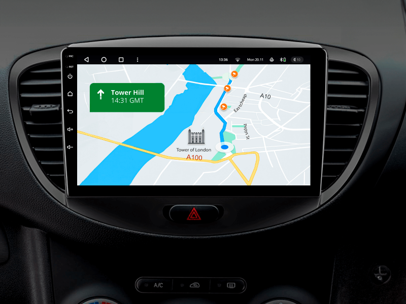 Купити Мультимедійна система Gazer T6009-PA PRO MAX до Hyundai i10 (PA) 2007-2013