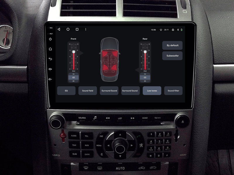 Купити Мультимедійна система Gazer T6009-PF3 PRO MAX до Peugeot 407 1 2004-2011