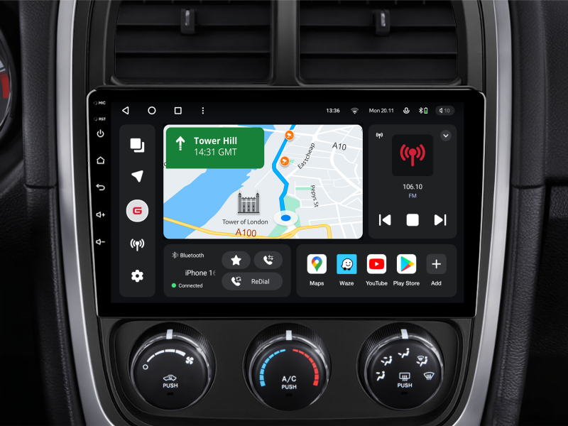 Купити Мультимедійна система Gazer T6009-PM PRO MAX до Dodge Caliber (PM) 2009-2013