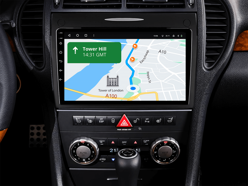 Купити Мультимедійна система Gazer T6009-R171 PRO MAX до Mercedes-Benz SLK-Class (R171) 2004-2011