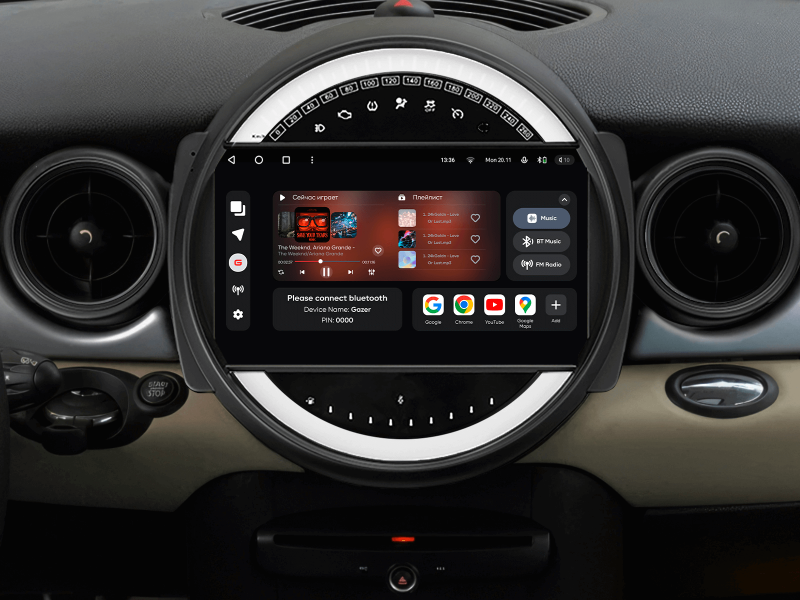 Купити Мультимедійна система Gazer T6009-R56 PRO MAX до Mini 2007-2015