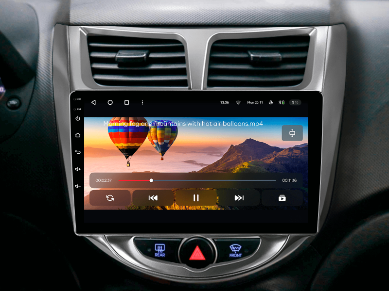 Купити Мультимедійна система Gazer T6009-RB PRO MAX до Hyundai Solaris 1 (RB) 2010-2016