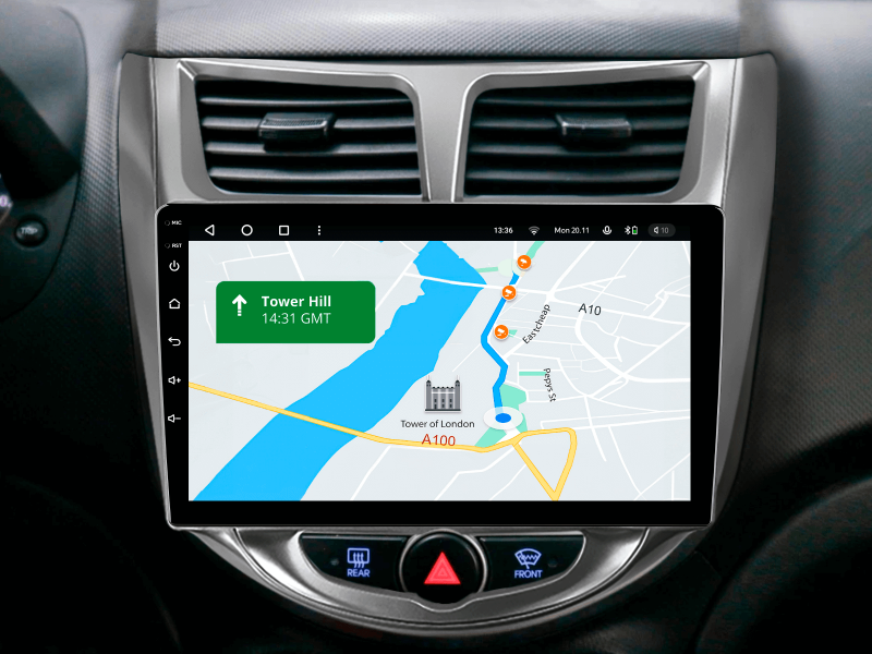 Купити Мультимедійна система Gazer T6009-RB PRO MAX до Hyundai Solaris 1 (RB) 2010-2016