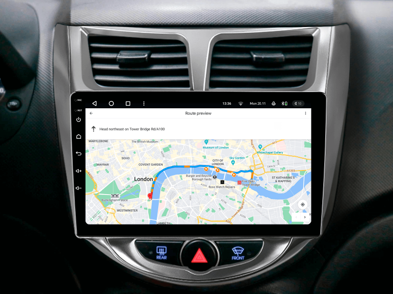 Купити Мультимедійна система Gazer T6009-RB PRO MAX до Hyundai Solaris 1 (RB) 2010-2016