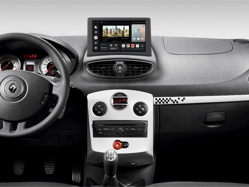 Купити Мультимедійна система Gazer T6009-RBR PRO MAX до Renault Clio 3 (BR) 2005-2014