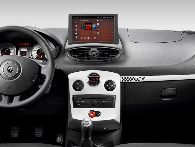 Купити Мультимедійна система Gazer T6009-RBR PRO MAX до Renault Clio 3 (BR) 2005-2014